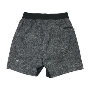 Lululemon T.H.E. Shorts Mens Small S Black Gray 7” Linerless Gym Running Yoga